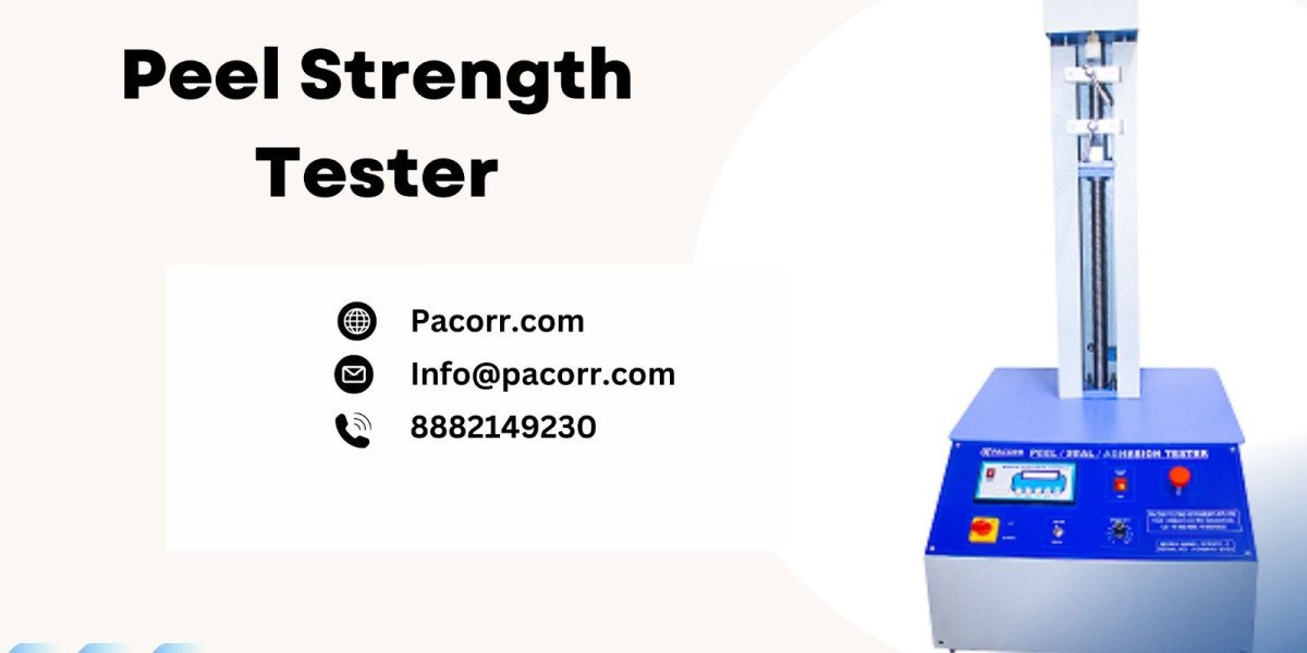 Ensuring Quality Packaging: The Importance of the Peel Strength Tester for Adhesion and Bond Strength Analysis on pacorr