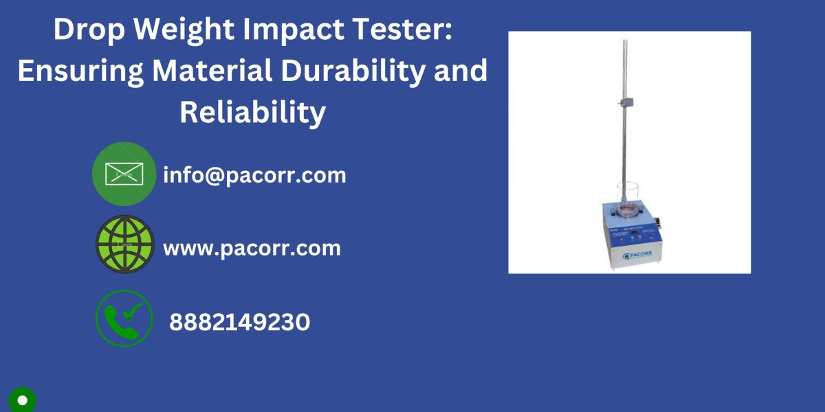 Why the Drop Weight Impact Tester is Critical for Quality Control in Material Manufacturing