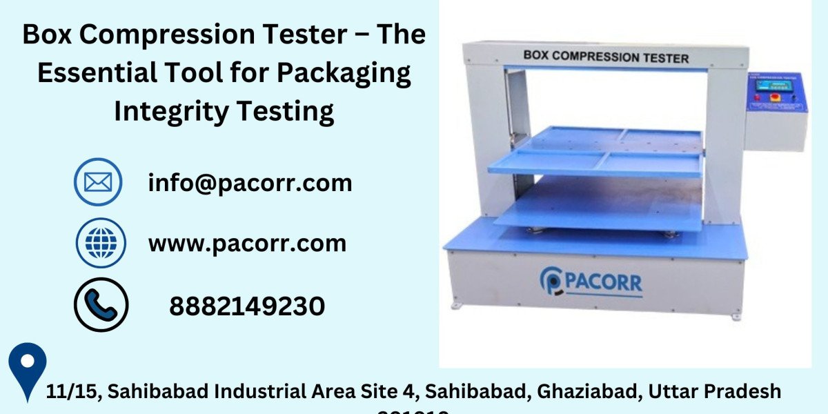 Pacorr’s Box Compression Tester: Designed to Tackle Your Packaging Challenges