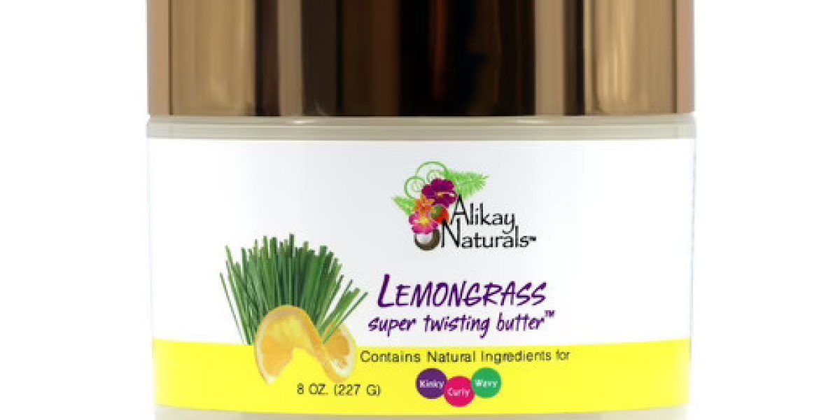 Unleash Your Curls with Alikay Naturals Lemongrass Super Twisting Butter